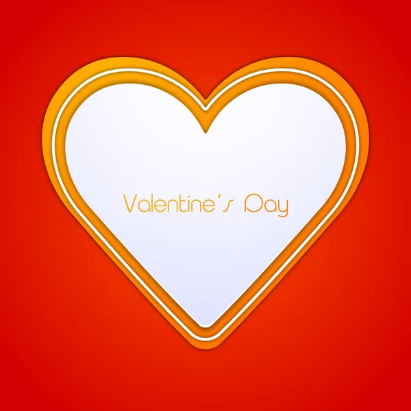 De dag van Valentijnskaarten achtergrond, wenskaart of Geschenkenkaart. — Stockvector