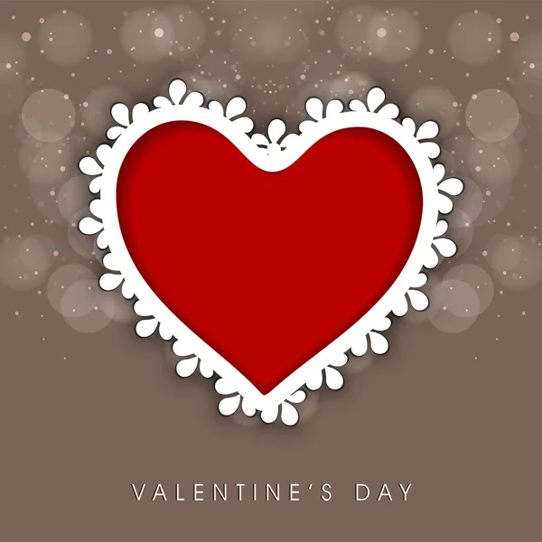 Valentines Day background, greeting card or gift card. — Wektor stockowy