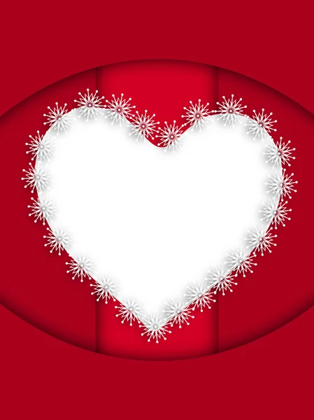 Happy Valentine's Day background, carte de voeux ou carte cadeau esprit — Image vectorielle