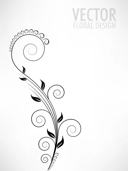 Abstract Floral Background. — Stock Vector