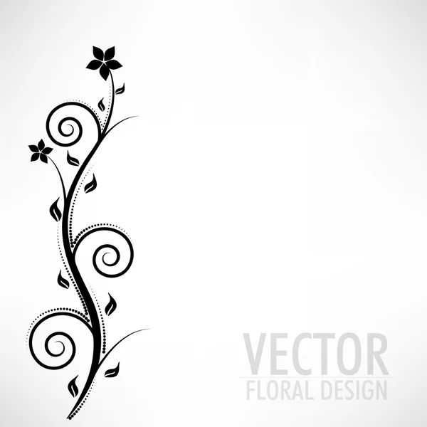 Abstract Floral Background. — Stock Vector