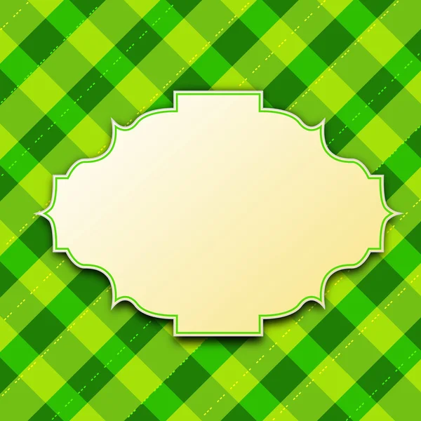 Groene abstracte achtergrond voor happy st. patrick's day. EPS 10. — Stockvector