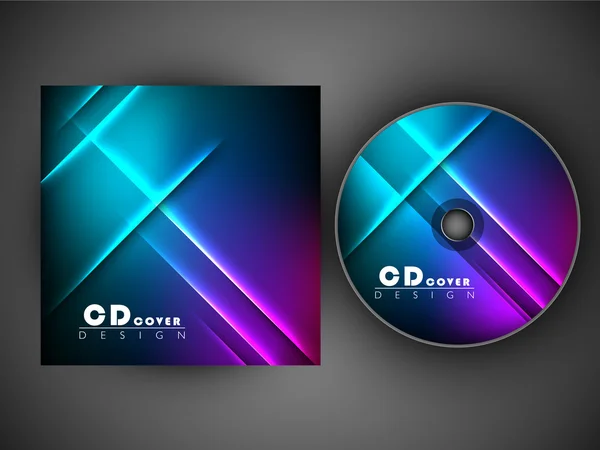 Diseño de portada de CD para su negocio. EPS 10 . — Vector de stock
