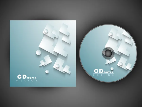 Дизайн обкладинки компакт-дисків для вашого бізнесу. ЕПС 10 . — стоковий вектор