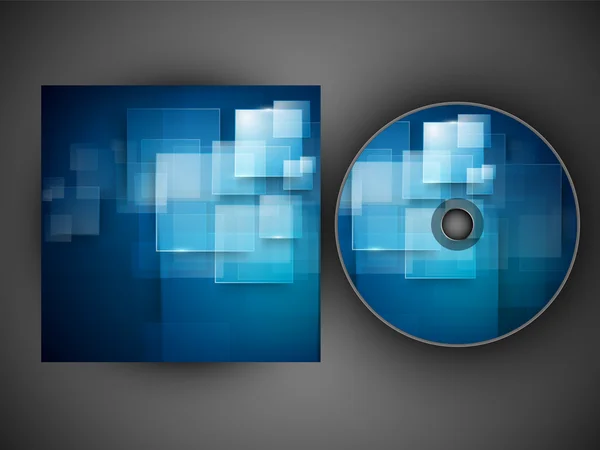 あなたのビジネスの cd カバー デザイン。eps 10. — ストックベクタ