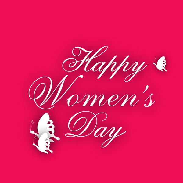 Happy Women's Day background. — Stock Vector