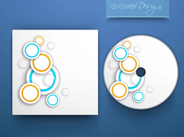 Diseño de portada de CD para su negocio . — Vector de stock