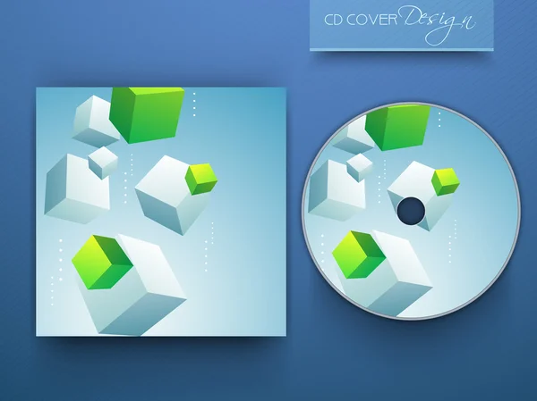 Cd cover ontwerp voor uw bedrijf. — Stockvector