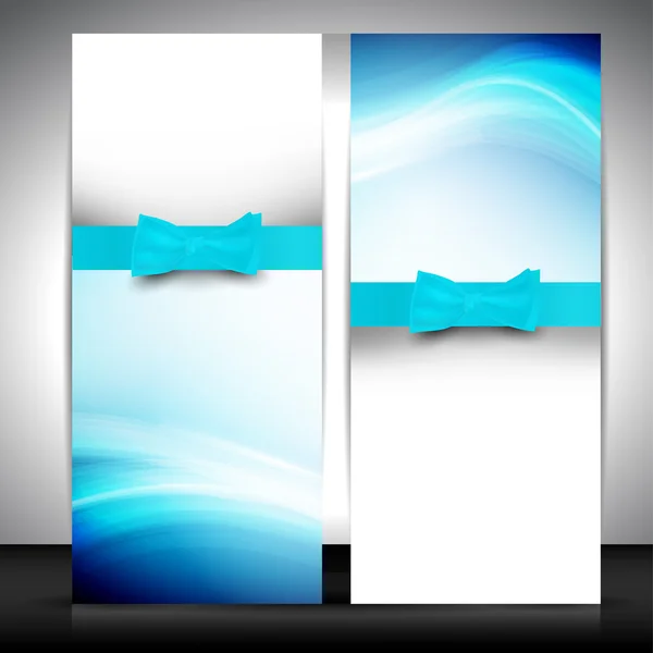 Conjunto de banner abstrato . —  Vetores de Stock