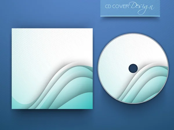 Cd cover ontwerp voor uw bedrijf. — Stockvector