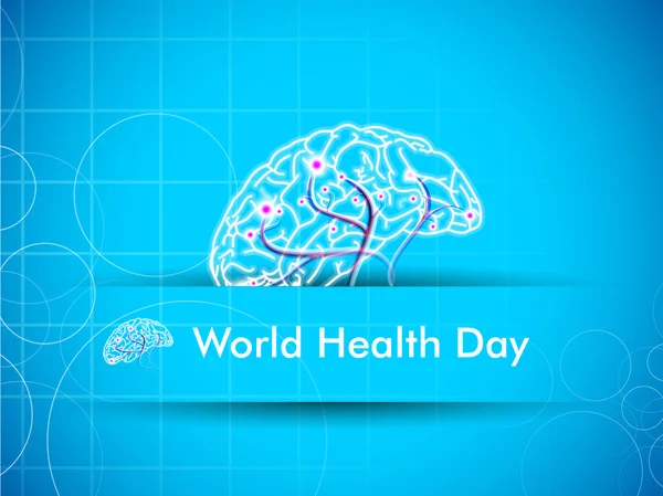 Giornata mondiale della salute sfondo . — Vettoriale Stock