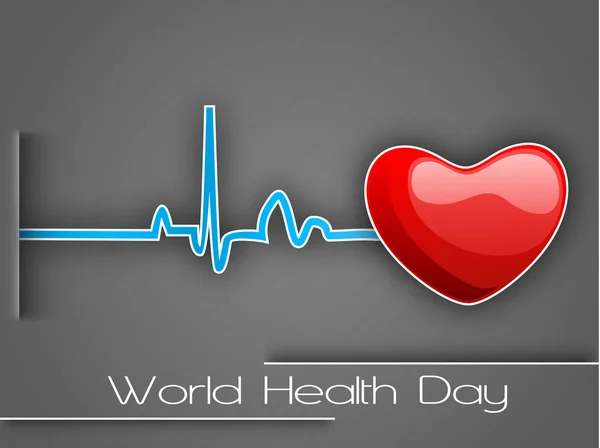 Journée mondiale de la santé . — Image vectorielle