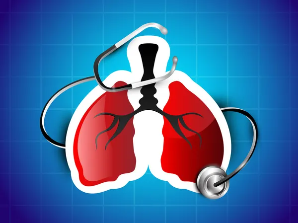 World Asthma Day background. — Stock Illustration World Asthma Day background. Royalty Free Stock Illustrations