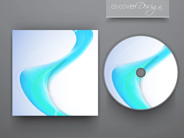 CD cover design för ditt företag. EPS 10. — Stock vektor