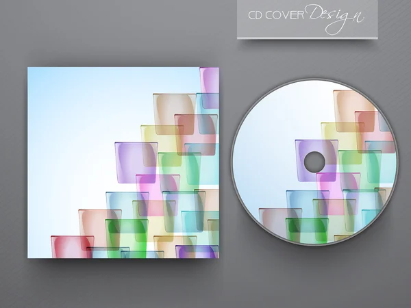 Conception de couverture de CD pour votre entreprise. SPE 10 . — Image vectorielle