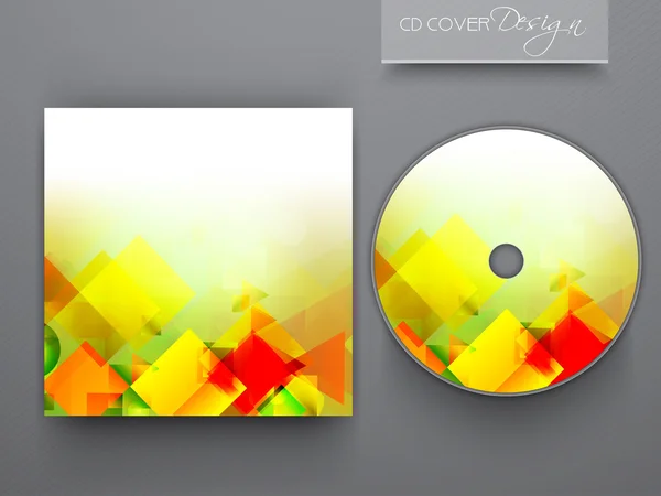 Cd cover ontwerp voor uw bedrijf. EPS 10. — Stockvector