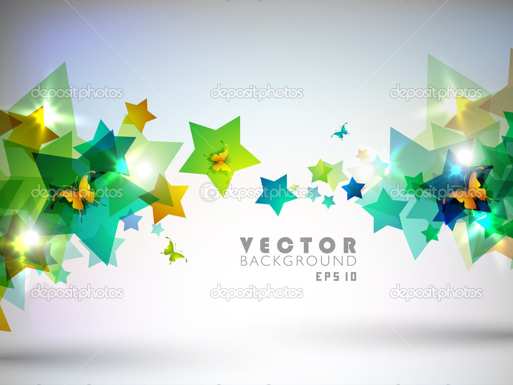 Abstract stars background.