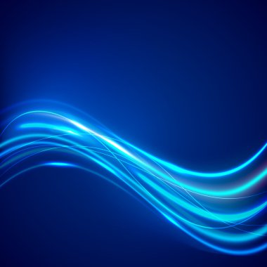 soyut parlak dalga geçmiş. EPS 10.