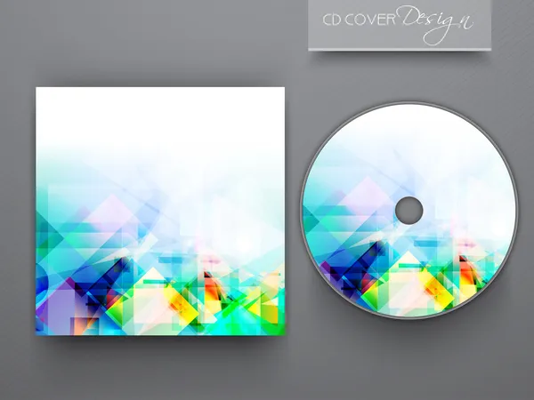 Cd cover ontwerp voor uw bedrijf. EPS 10. — Stockvector