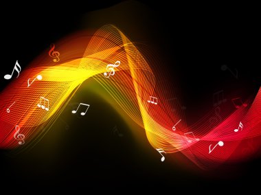müzik arka plan.