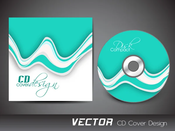 Diseño de portada de CD para su negocio. EPS 10 . — Vector de stock