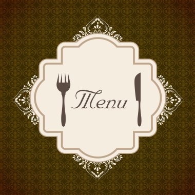 Restoran Menü Kart tasarımı.