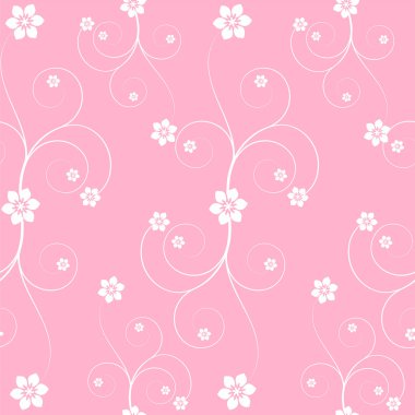 Dikişsiz çiçek desenli, arka plan.