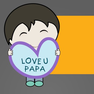 Download Love You Papa Free Vector Eps Cdr Ai Svg Vector Illustration Graphic Art