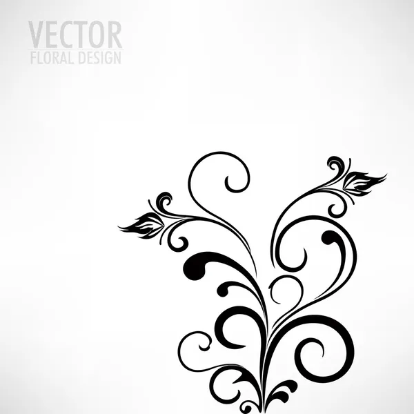 Beautiful floral background. — Stock Vector