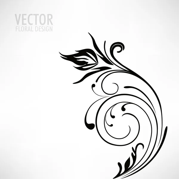 Hermoso fondo floral. — Vector de stock