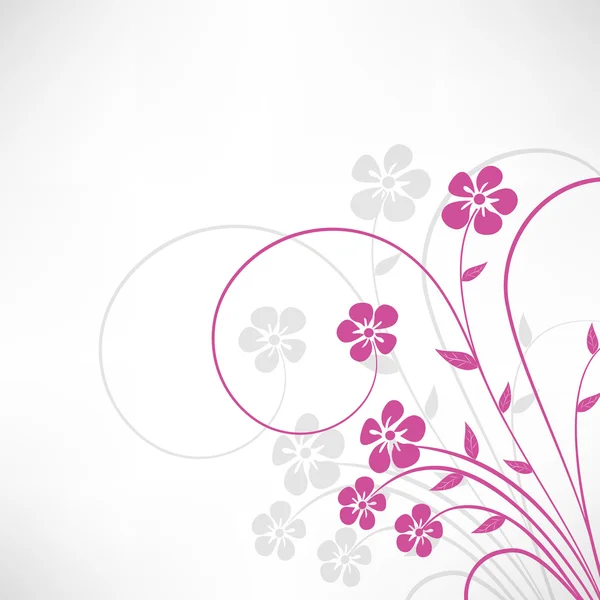 Fundo floral bonito. —  Vetores de Stock