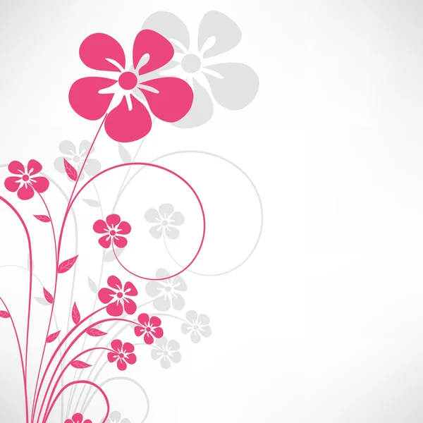 Fundo floral bonito. — Vetor de Stock