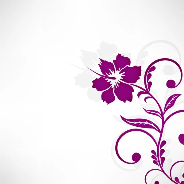 Hermoso fondo floral. — Vector de stock