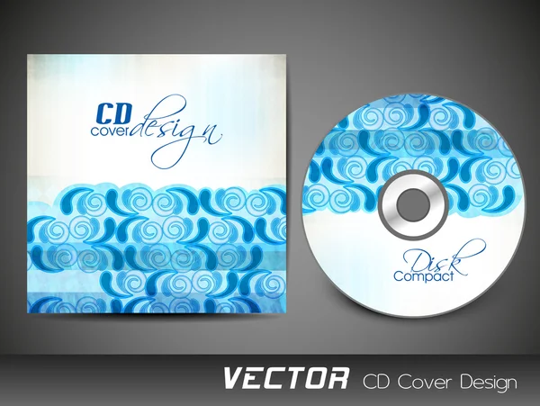 Diseño abstracto de la cubierta del CD para su negocio . — Vector de stock