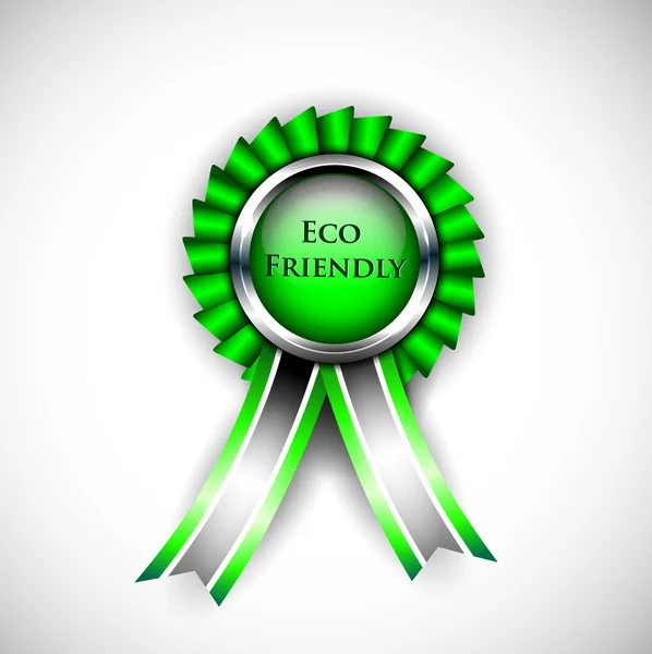 Lege eco-labels, stickers of etiketten, natuur concept. — Stockvector