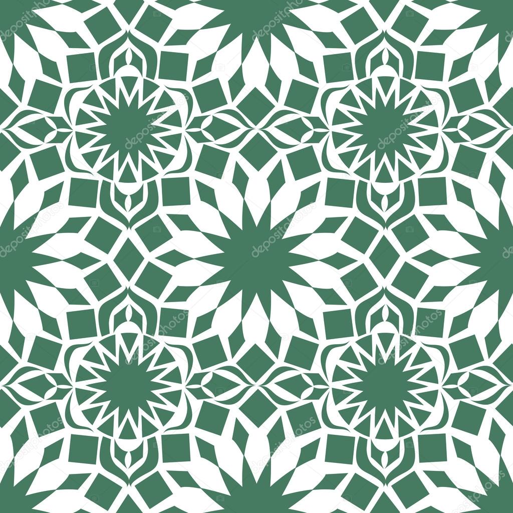 Seamless background with Arabic or Islamic ornaments style patte