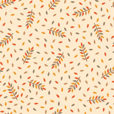 Sonbahar yapraklarıyla kusursuz arkaplan.