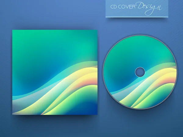 Diseño de portada de CD para su negocio . — Vector de stock