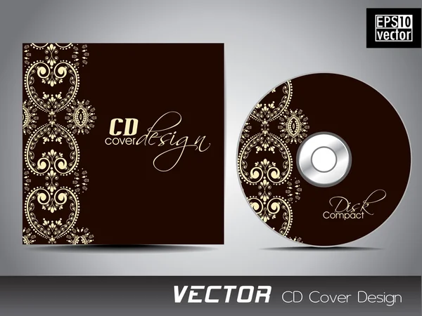 Diseño de portada de CD para su negocio . — Vector de stock