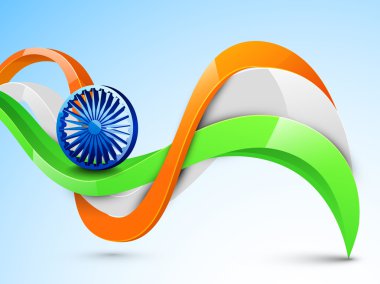 Hindistan Bağımsızlık günü arka plan.