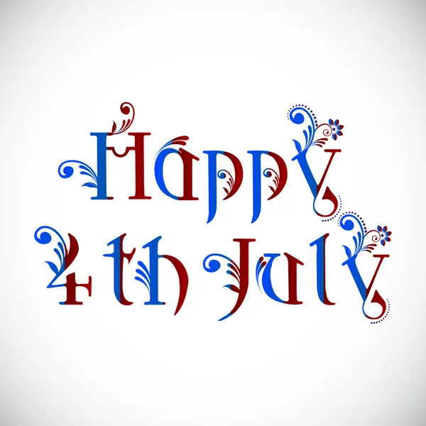 4 Temmuz Bağımsızlık günü arka plan. — Stok Vektör