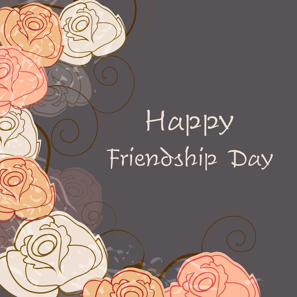 Happy Friendship Day Contexte. — Image vectorielle