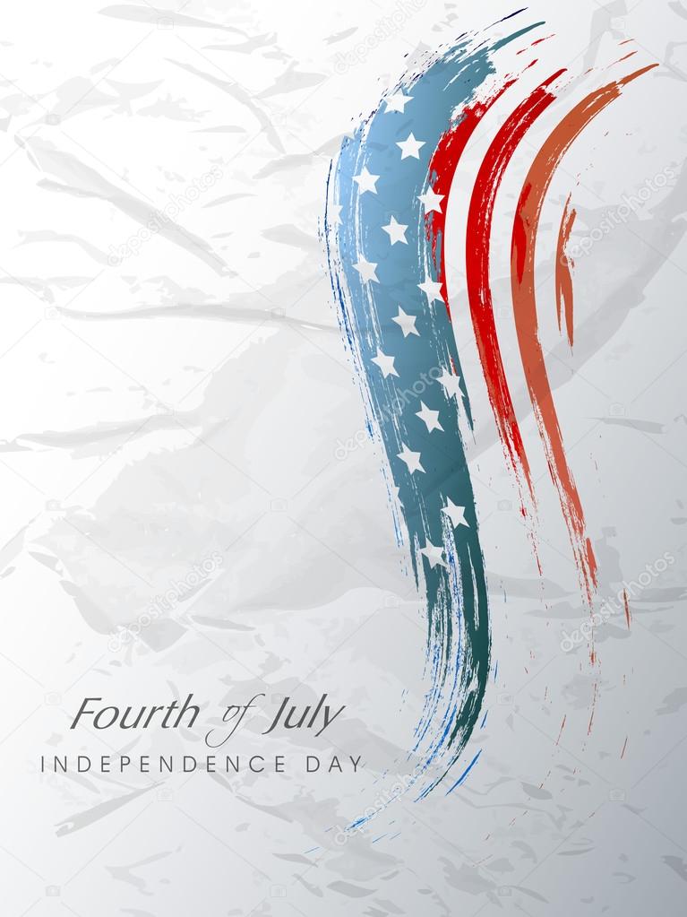 4th of July, American Independence Day background.