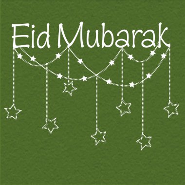 soyut Müslüman topluluk festival eid mubarak arka plan.