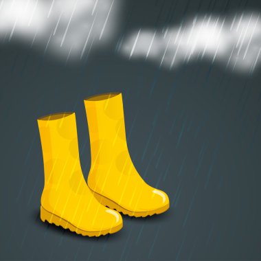 soyut yağışlı sezon arka plan.