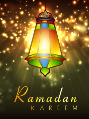 Konsept için Müslüman topluluk kutsal ayı Ramazan kareem.