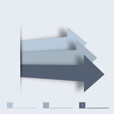 soyut infographics kağıt.