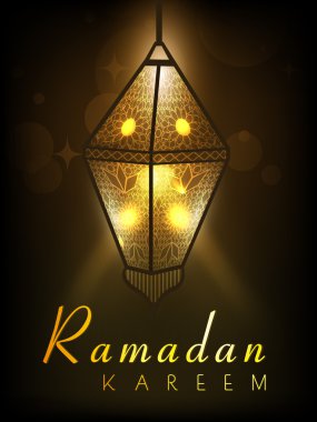 Konsept için Müslüman topluluk kutsal ayı Ramazan kareem.