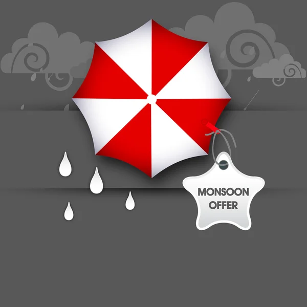 Abstract rainy season background. — Stock Vector