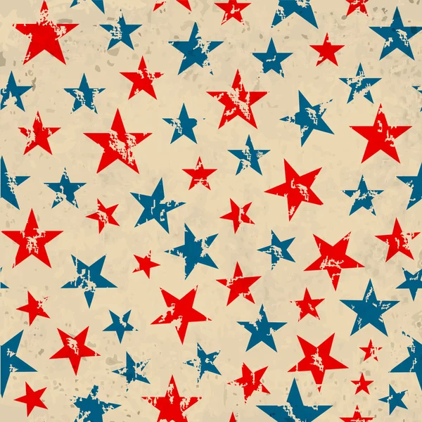 Modèle sans couture pour le 4 Juillet, Jour de l'indépendance américaine . — Image vectorielle